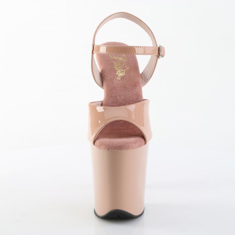 Růžové sexy boty FLAM809/BH/M | FLAMINGO-809 Pleaser - zepředu