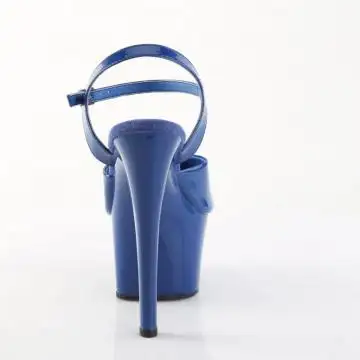 Tmavě modré sexy boty SKY309/RYBL/M | SKY-309 Pleaser - zezadu