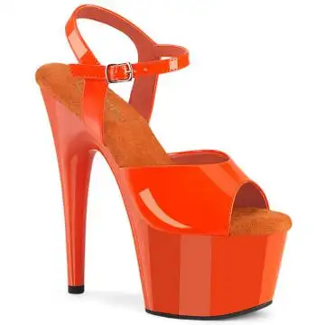 ADO709/OG/M oranžové sexy boty