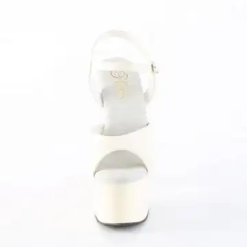 ADO709/OWPU/M bílé sexy boty | ADORE-709 Pleaser - zepředu