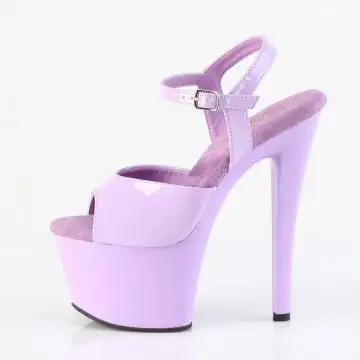 Levandulové sexy boty SKY309/LV/M | SKY-309 Pleaser - z vnitřku