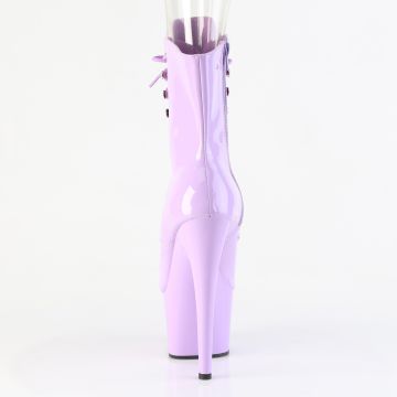 ADO1021/LV/M levandulové go-go kozačky | ADORE-1021 Pleaser - zezadu ADO1021/LV/M levandulové go-go kozačky | ADORE-1021 Pleaser - zezadu