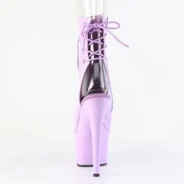 Levandulové go-go boty ADO1018/LV/M | ADORE-1018 Pleaser - zezadu