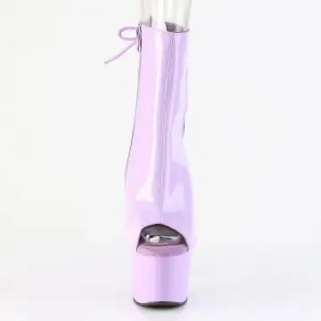 Levandulové go-go boty ADO1018/LV/M | ADORE-1018 Pleaser - zepředu
