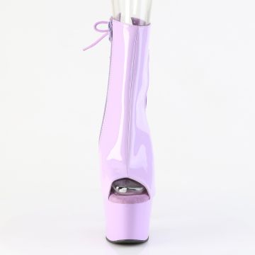 Levandulové go-go boty ADO1018/LV/M | ADORE-1018 Pleaser - zepředu