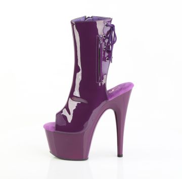 Fialové go-go boty ADO1018/PP/M | ADORE-1018 Pleaser - z vnitřku Fialové go-go boty ADO1018/PP/M | ADORE-1018 Pleaser - z vnitřku