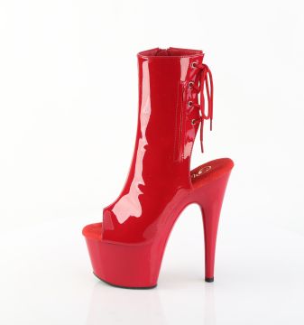 Červené go-go boty ADO1018/R/M | ADORE-1018 Pleaser - z vnitřku Červené go-go boty ADO1018/R/M | ADORE-1018 Pleaser - z vnitřku
