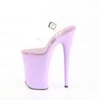 Extrémní fialové boty na podpatku INF908/C/LV | INFINITY-908 Pleaser - z vnitřku