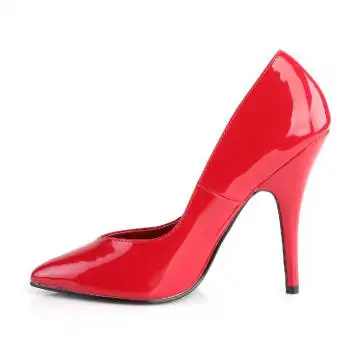 Červené lodičky 8220/R | SEDUCE-420V Pleaser - z vnitřku