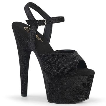 ADORE-709WR | Černé sandály Pleaser ADO709WR/BFA/M