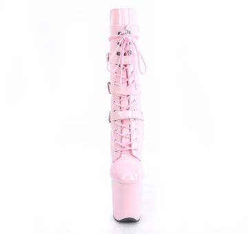 Růžové kozačky FLAM1053/BP/M | FLAMINGO-1053 Pleaser - zepředu