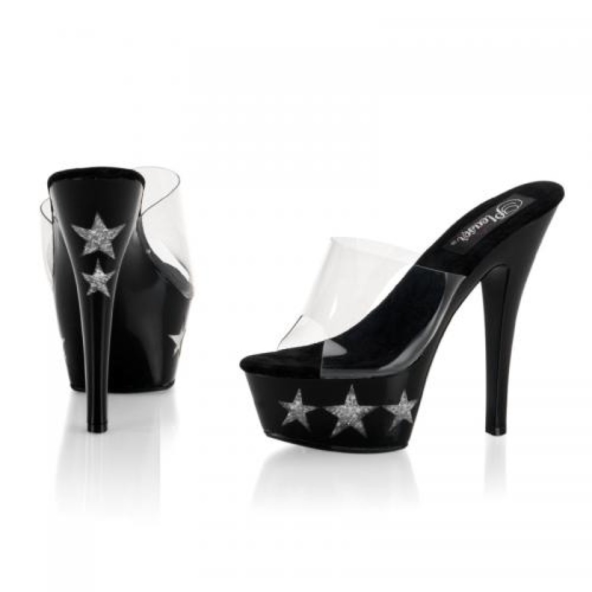 sexy obuv hvězdy na platformě KISS-201-3 | KISS-201-3 Pleaser