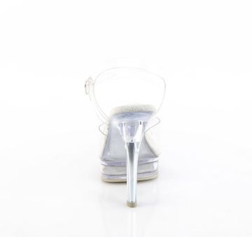 průhledné fitness sandály MJTY508/C/C | MAJESTY-508 Fabulicious - zezadu