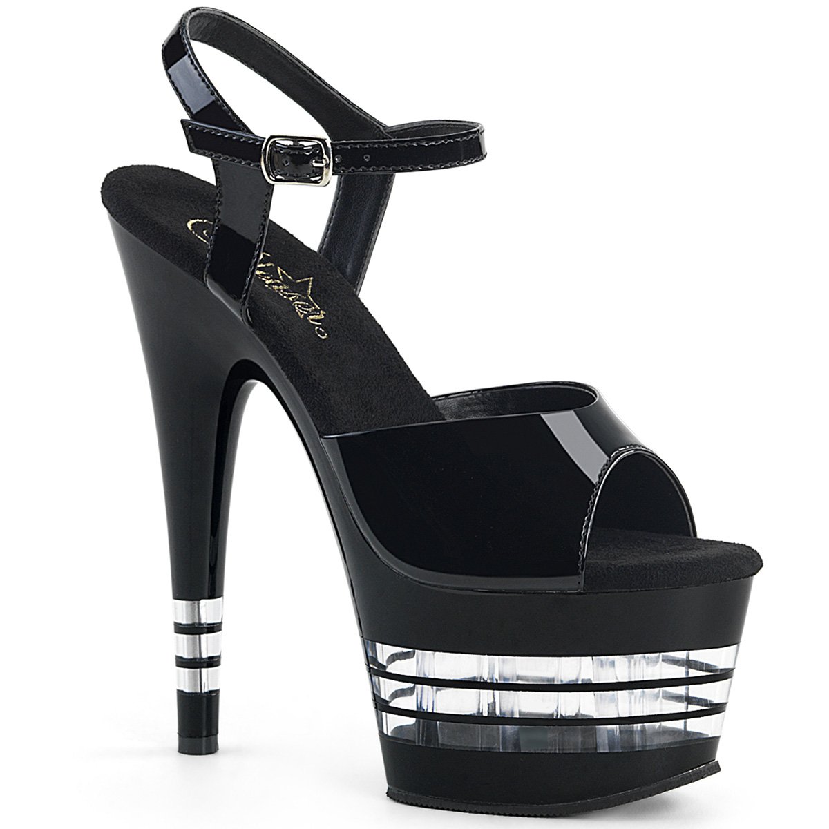 ADORE-709LN Sexy černá obuv ADO709LN/B/M | ADORE-709LN Pleaser