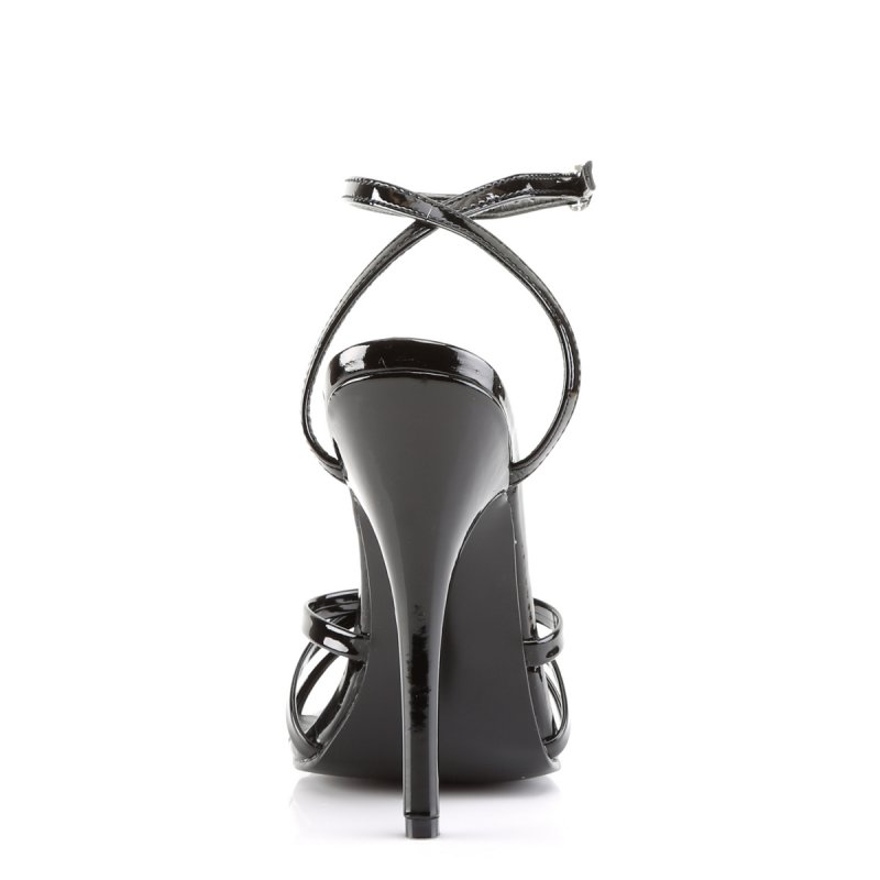 Erotické sandály DOM108/B | DOMINA-108 Devious - zezadu