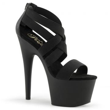 ADORE-769 ADO769/B/M sexy černé sandály Pleaser