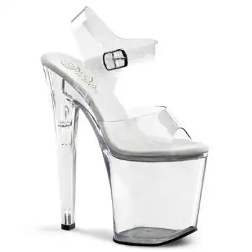 Průhledné sexy boty na extrémní platformě XTM808/C/M | XTREME-808 Pleaser