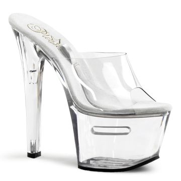 Sexy pantofle TIPJAR-701-2/C/M s otvorem na peníze Pleaser