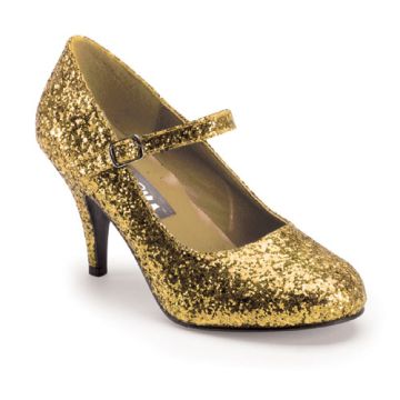 zlaté lodičky GLINDA-50G Pleaser