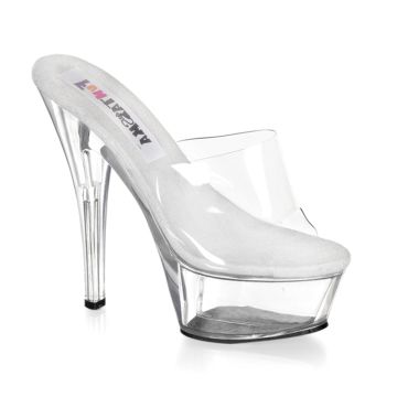 Průhledné sexy boty PRINCESS-201/C Pleaser