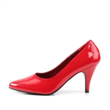 Červené lodičky na podpatku PUMP420/R | PUMP-420 Pleaser - z vnitřku