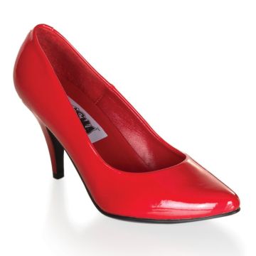 Červené lodičky na podpatku PUMP420/R | PUMP-420 Pleaser Červené lodičky na podpatku PUMP420/R | PUMP-420 Pleaser