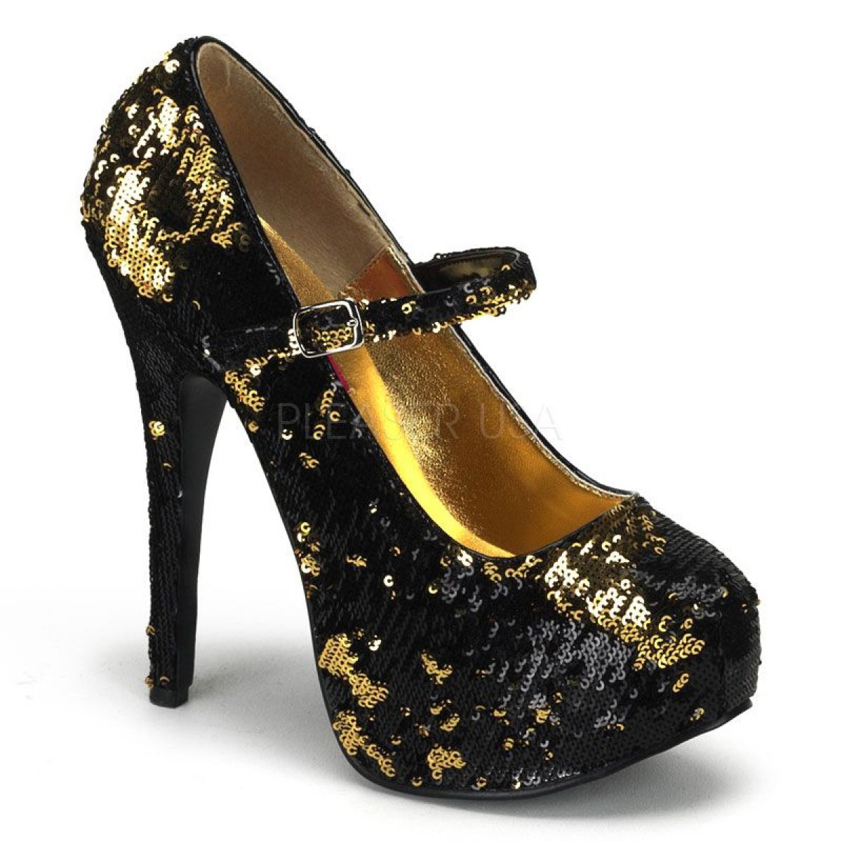 Sexy lodičky TEEZE-07SQ/BG na vysokém podpatku | TEEZE-07SQ Pleaser