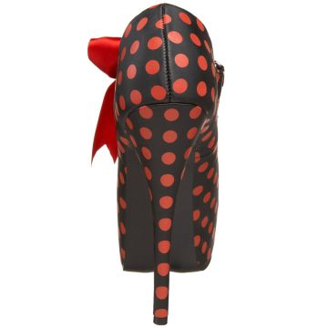 Sexy puntíkaté lodičky TEEZE-25/BR/SAT Pleaser