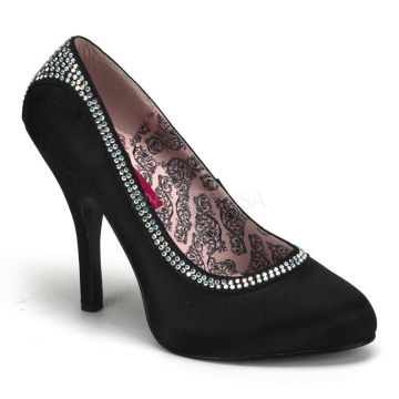 černé dámské lodičky TEMPT-37 Pleaser