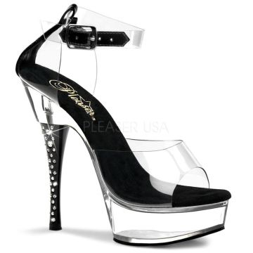Sexy erotické boty DIAMOND-642/CB/C Pleaser