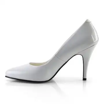Bílé lodičky VAN420/W | VANITY-420 Pleaser - z vnitřku