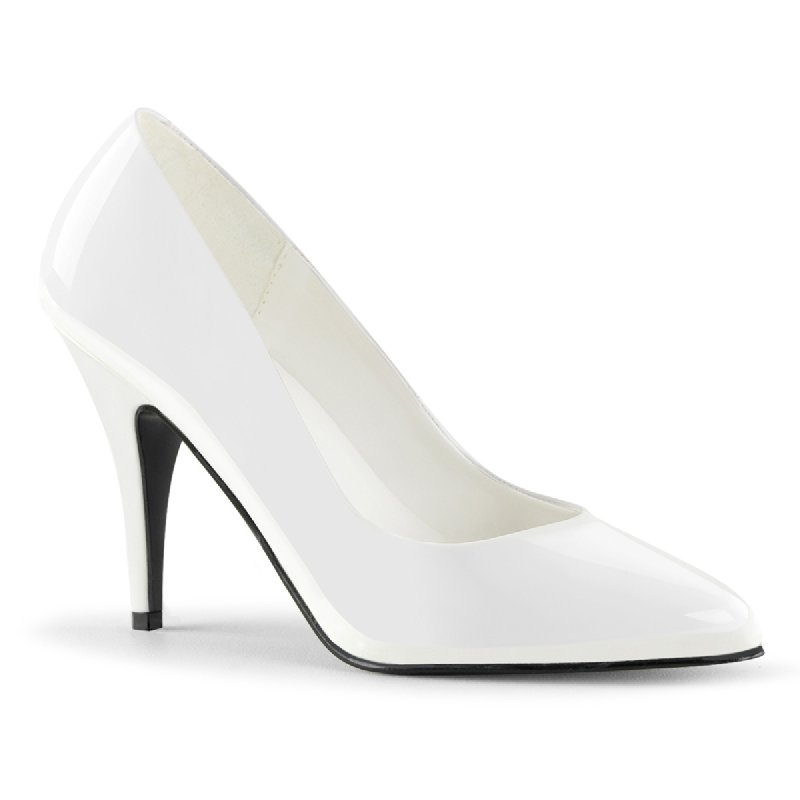 Bílé lodičky VAN420/W | VANITY-420 Pleaser