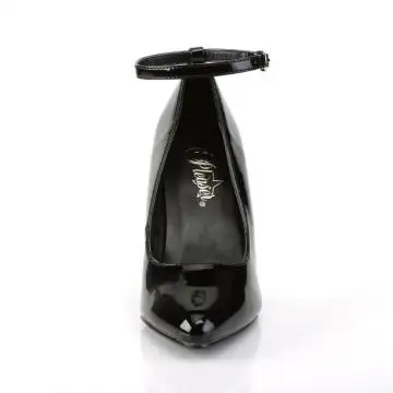 Černé lodičky s páskem VAN431/B | VANITY-431 Pleaser - zepředu