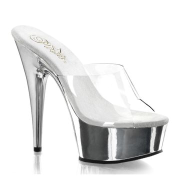 DELIGHT-601/C/SCH sexy obuv na podpatku Pleaser