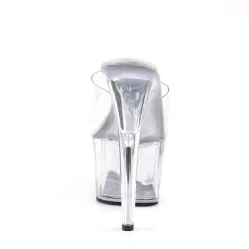 Průhledné sexy platformy ADO701/C/M | ADORE-701 Pleaser - zezadu