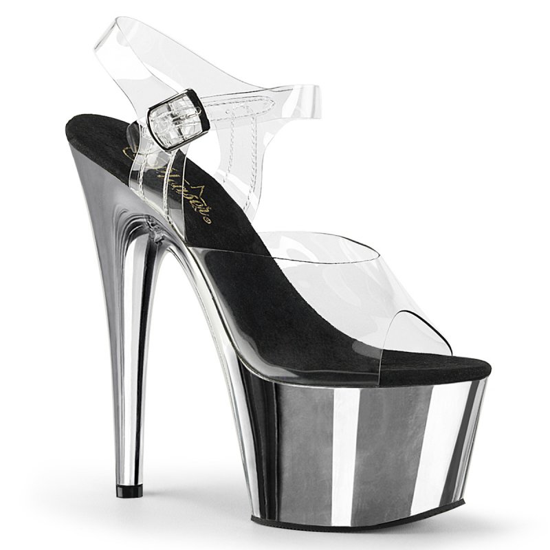 ADO708/C/SCH taneční sexy boty | ADORE-708 Pleaser