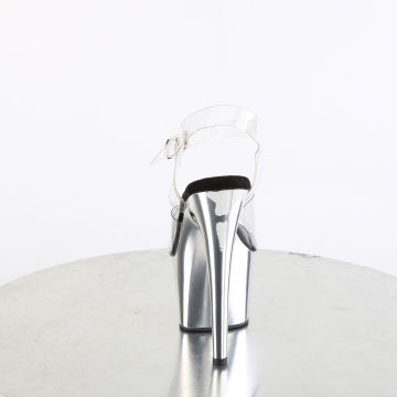 ADO708/C/SCH taneční sexy boty | ADORE-708 Pleaser - zezadu