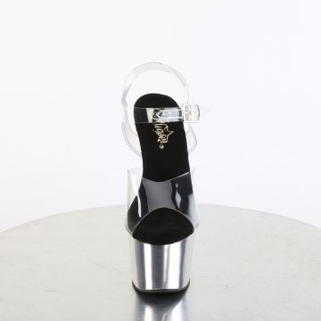 ADO708/C/SCH taneční sexy boty | ADORE-708 Pleaser - zepředu ADO708/C/SCH taneční sexy boty | ADORE-708 Pleaser - zepředu