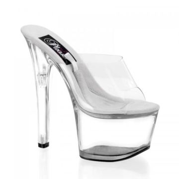 průhledné sexy boty Pleaser TREASURE-701