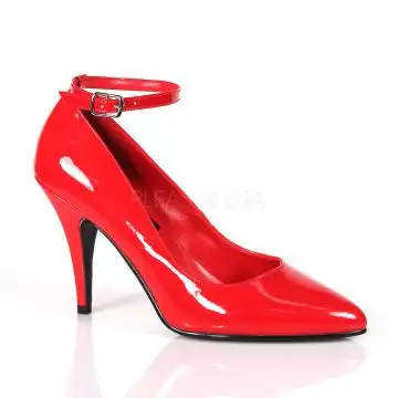 Červené lodičky s páskem VAN431/R | VANITY-431 Pleaser