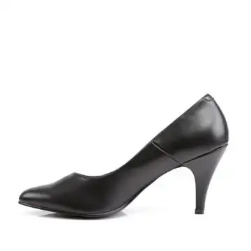 Černé matné lodičky PUMP420/B/PU | PUMP-420 Pleaser - z vnitřku