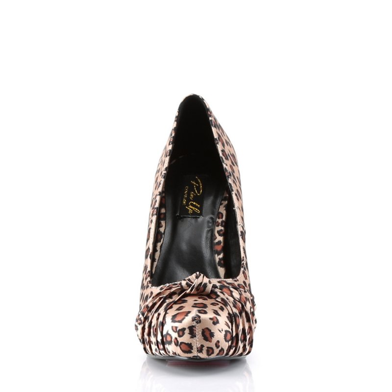 SAFARI-06/T/LPSA leopard dámské lodičky | SAFARI-06 Pin Up Couture - zepředu