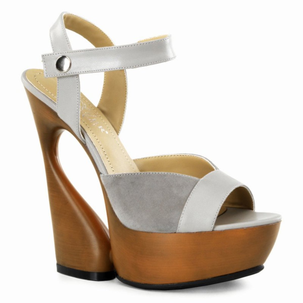 Moderní labutí sandály SWA612/TPLE-S | SWAN-612 Pleaser Day & Night