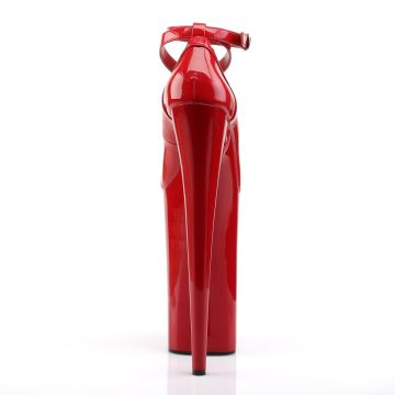 Červené lodičky na nejvyšším podpatku BEY087/R/M | BEYOND-087 Pleaser - zezadu Červené lodičky na nejvyšším podpatku BEY087/R/M | BEYOND-087 Pleaser - zezadu