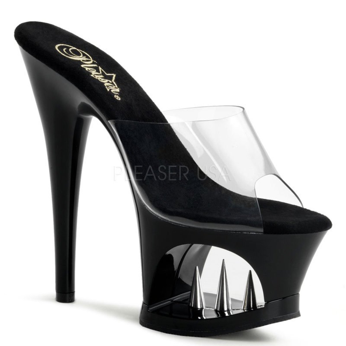 MOON-701SPK/C/B sexy boty na podpatku a platformě | MOON-701SPK Pleaser