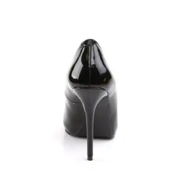 Černé lodičky AMU20/B Pleaser | AMUSE-20 Pleaser - zezadu