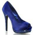 Dámské luxusní modré lodičky BELLA-12R/RYBLSA/M | BELLA-12R Pleaser
