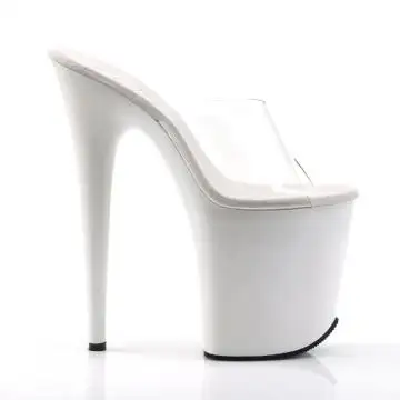 Sexy boty na extrémním podpatku FLAM801/C/W | FLAMINGO-801 Pleaser - z vnějšku