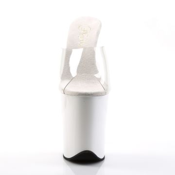 Sexy boty na extrémním podpatku FLAM801/C/W | FLAMINGO-801 Pleaser - zepředu