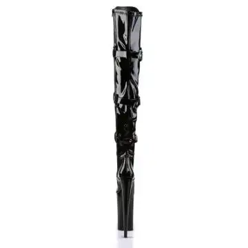 Stehenní fetiš kozačky BEY3028/B/M | BEYOND-3028 Pleaser - zezadu